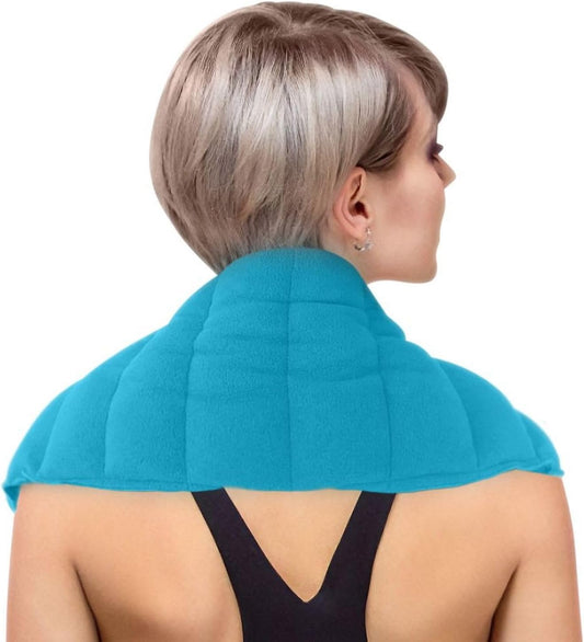Microwavable Heating Pads Set of 2 Natural Moist Heat Pad for Back Pain, Neck and Shoulders, Nerve, Cramps, Lower Lumbar Relief