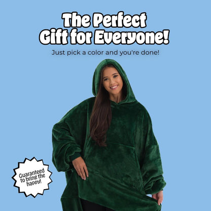 THE COMFY Dream | From Shark Tank | Patented | No Sherpa | Light Wearable Blanket Hoodie | Gift for Women & Men | One Size