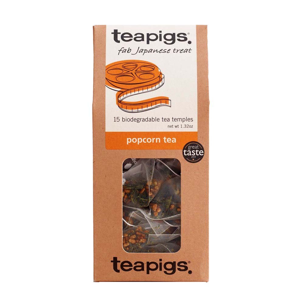 Teapigs Peppermint Leaves Tea Bags Made With Whole Tea Leaves, Natural Ingredients, Non-GMO, Caffeine-Free – 50 Count (1 Pack of 50 Teabags)