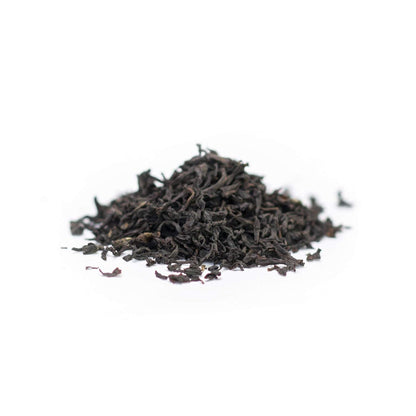 JusTea KENYAN EARL GREY Loose Black Tea, 40+ Cups Tin + Spoon, 4/5 Caffeine