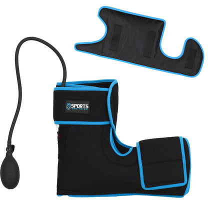 Sports Unlimited Cold Compression Ankle Wrap with Two Gel Packs
