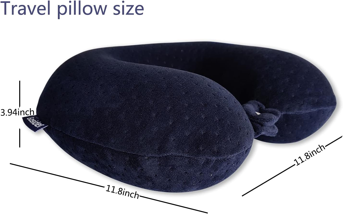 Neck Pillows for Sleeping Travel Pink Travel Pillow Comfortable U Shape Memory Foam Pillows Neck and Head Support Portable Travel Neck Pillow Suitable for Planes, Trains, Self-Driving Cars
