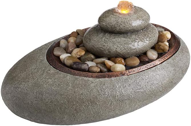 Homedics Mirra Oceanside Relaxation Fountain - Serene Decorative Home Decor