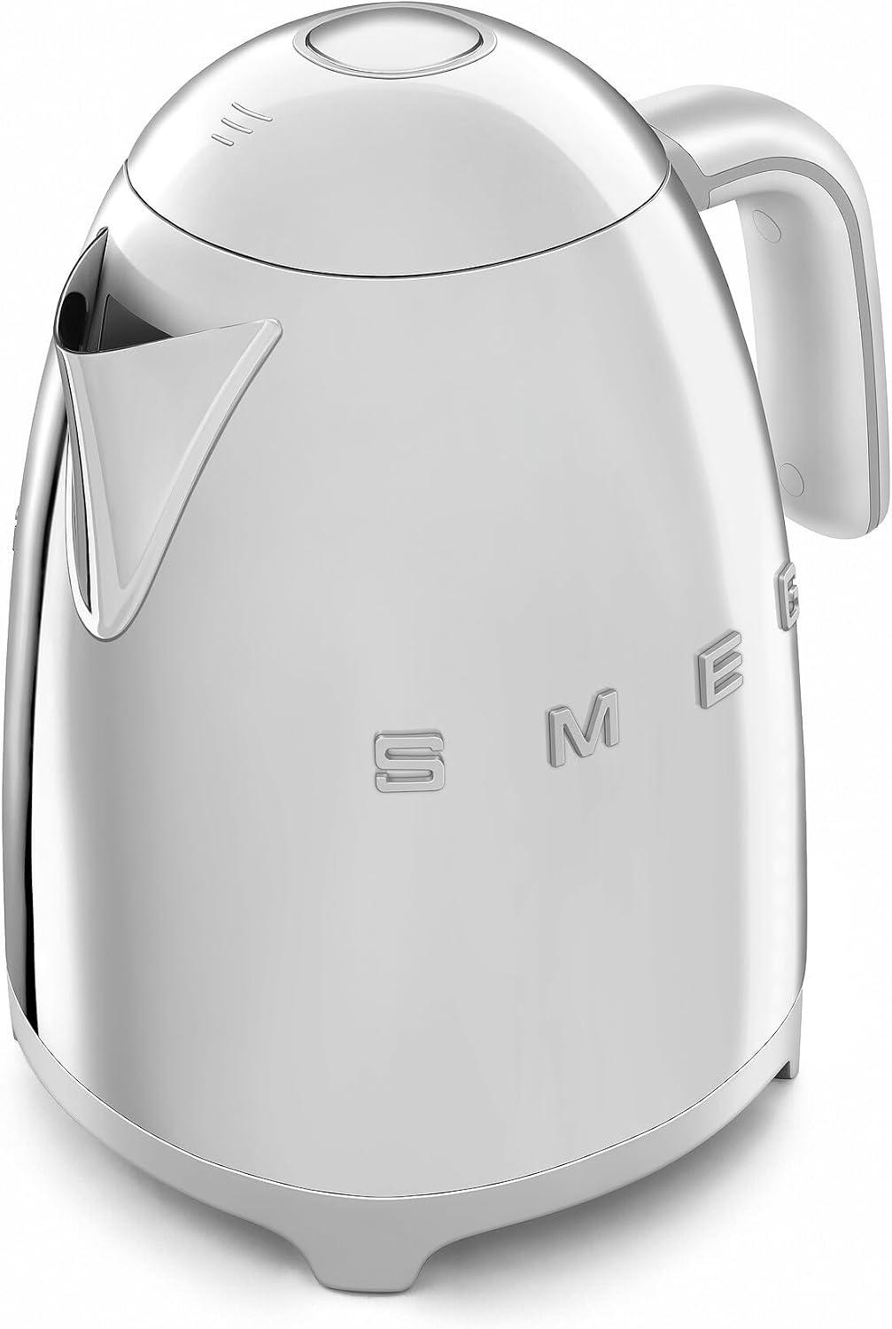 SMEG KLF03 Electric Kettle 1.7L (7 Cup), Retro Hot Water Boiler for Tea & Coffee, Fast Boiling, Auto Shut-Off, Soft Open Lid, 360° Swivel Base Countertop Kettle – Matte Champagne