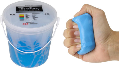 CanDo TheraPutty Standard Hand Exercise Putty For Rehabilitation, Exercises, Hand Therapy, and Occupational Therapy. Use To Strengthen Hand Muscles, Improve Fine Motor Skills, And Decrease Stress