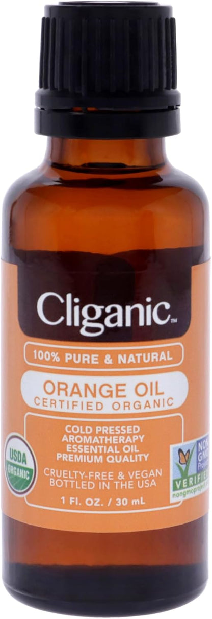 Cliganic Organic Lavender Essential Oil - 100% Pure Natural Undiluted, for Aromatherapy Diffuser | Non-GMO Verified - Colors B