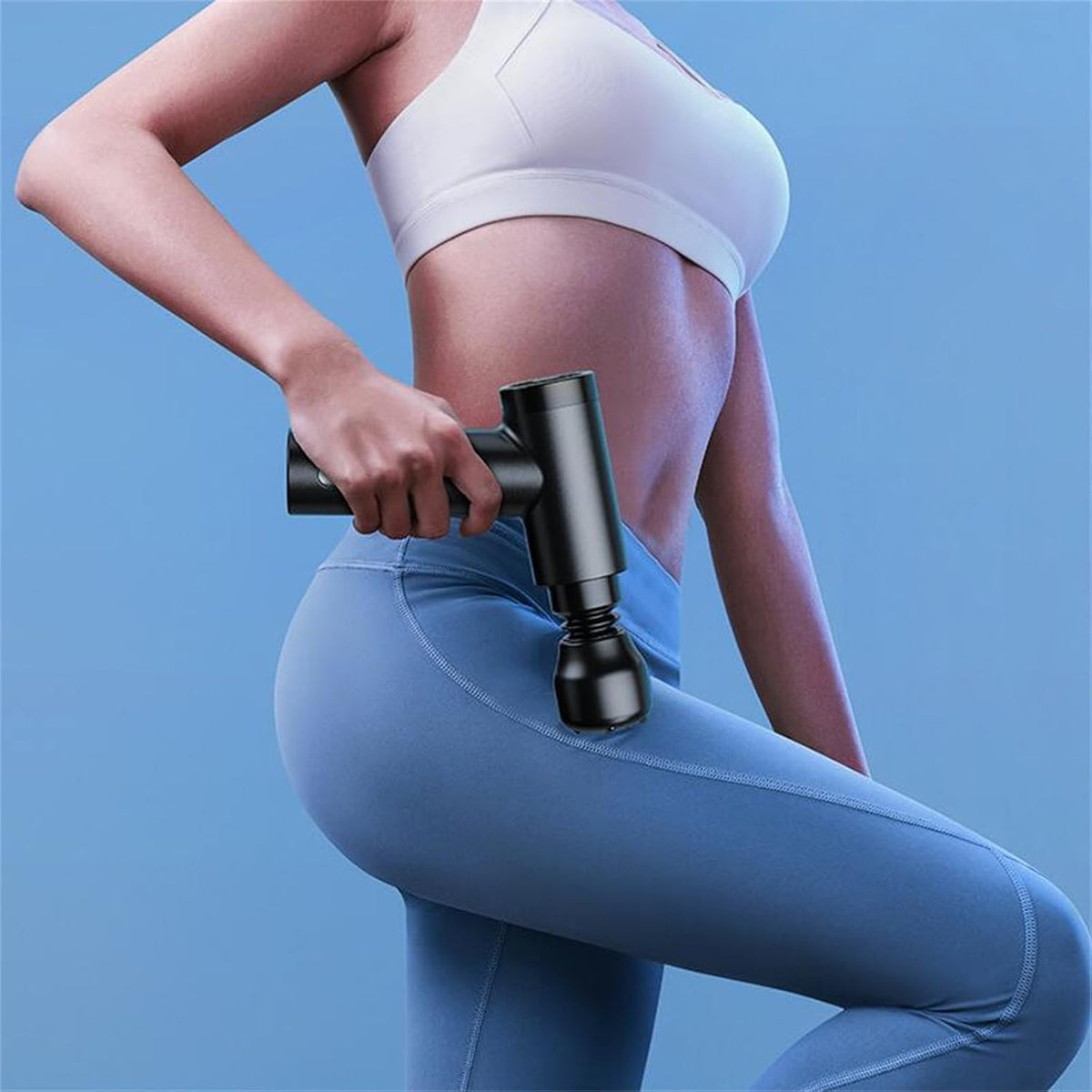 Mini Massage Gun, Portable Handheld Muscle Massager for Muscle Relaxation, Deep Tissue Percussion Small Massage Gun for Back, Neck, Shoulder and Leg Relaxation
