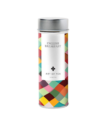 Art of Tea Organic French Lemon Ginger 1.5oz Loose Leaf Tea Tin, Caffeine Free Herbal Tea, Organic Rooibos & Lemongrass Ginger Tea, Premium Loose Leaf Herbal Tea for Relaxation & Digestion