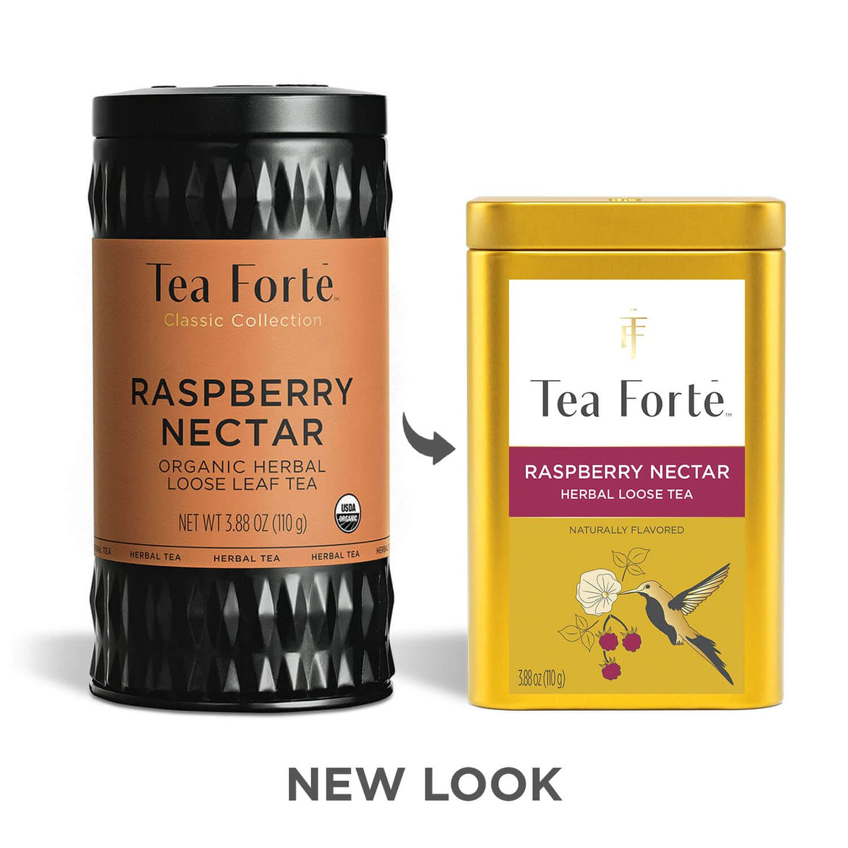 Tea Forte Raspberry Nectar Loose Leaf Tea Canister