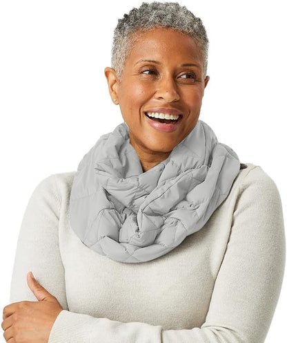 PYVOT Weighted Infinity Scarf, 3 lb Sensory Shoulder Wrap for Everyday Comfort