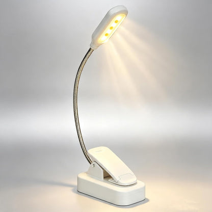4 Pack Reading Light with 3 Color Temperature, 6 LED Book Clip Lamp for Reading in Bed, Easily Clip on to a Small Mini Lightweight Book Lights for Read Book Lovers
