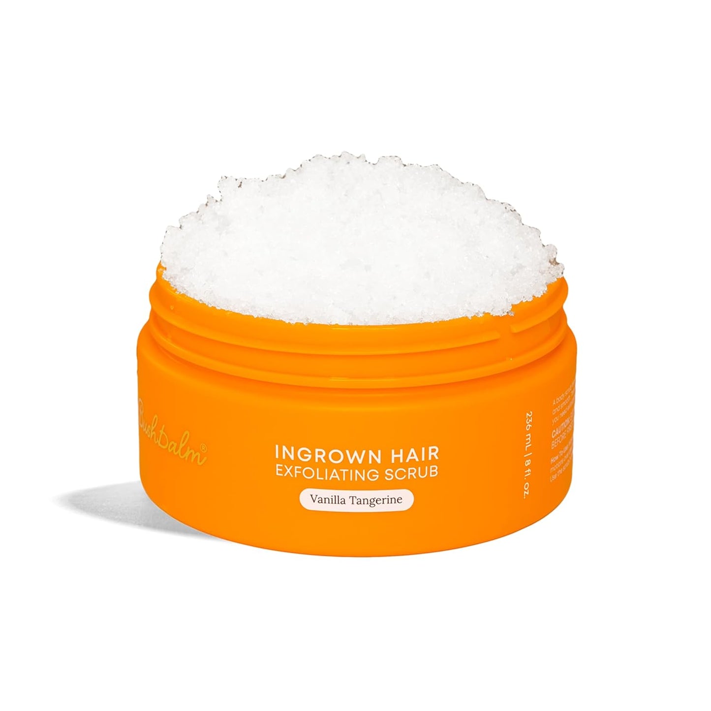 Bushbalm Dark Spot Exfoliating Scrub - Natural Body Scrub Exfoliant to Hydrated, Soften and Enhance Glow in Skin - Bermuda, 236 ml