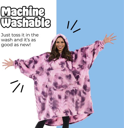 THE COMFY Dream | From Shark Tank | Patented | No Sherpa | Light Wearable Blanket Hoodie | Gift for Women & Men | One Size