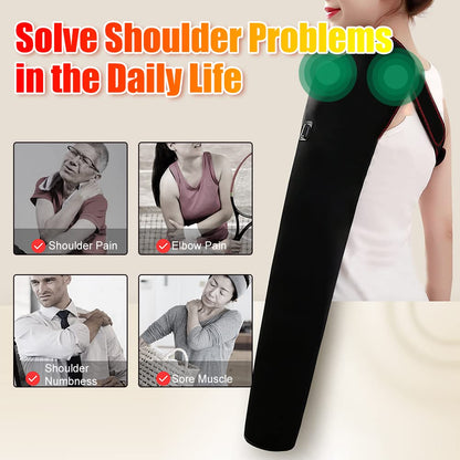 Woolala Shoulder Arm Hand Heating Pad for Pain Relief Ultra Long Heat Wrap