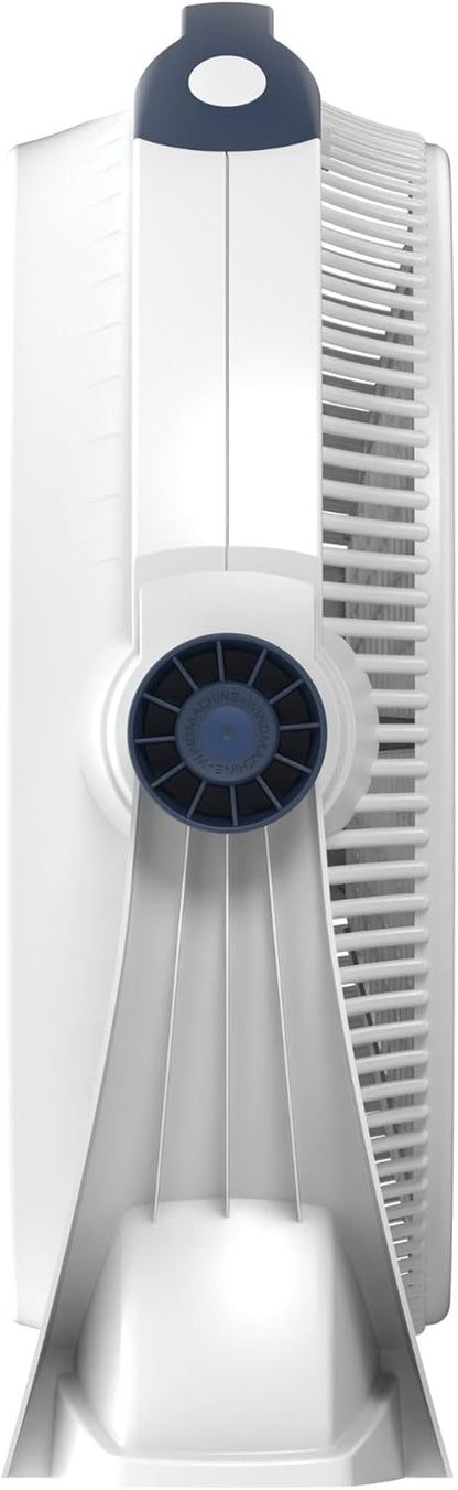 Lasko Wind Machine Fan, Air Circulator Fan with 3 Speeds, 20" Model 3300, Gray