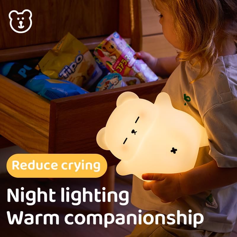 Sloth Gifts for Kids, Squishy Sloth NightLight,Silicone Animal Nursery Lamp