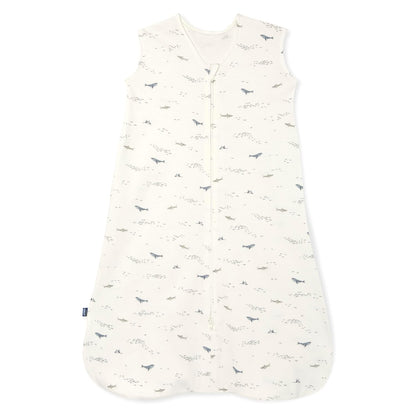 HALO SleepSack, 100% Cotton Wearable Blanket, Swaddle Transition Sleeping Bag, TOG 0.5, Ocean Life, Medium, 6-12 Months