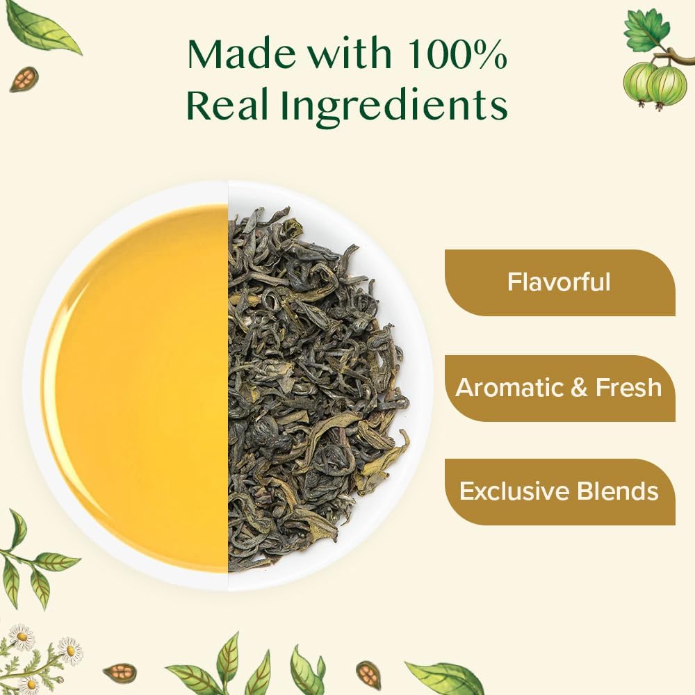 VAHDAM, Oprah's Favorite Tea Gift Set | 3 Premium Chai Teas in Golden Tin Caddy Gift Box | Exotic Chai Tea Blends | Gluten Free, Non GMO | Gifts for Men And Women