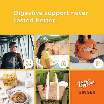 Prince of Peace Instant Ginger Honey Crystals Assorted, 30 Sachets – Instant Hot or Cold Beverage that Soothes Throat – Easy to Brew – Drink Like a Tea – Gluten Free – Real Ginger