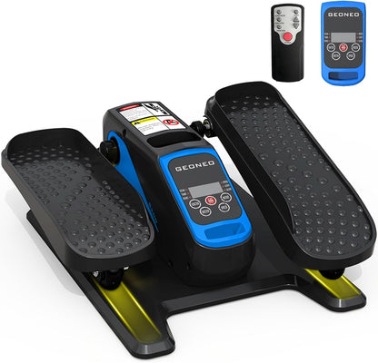 Under Desk Elliptical Machine, Electric Elliptical Exerciser for Senior, Quiet & Small Electric Seated Pedal Exerciser for Home with Monitor, Remote Control & 12 Adjustable Speeds