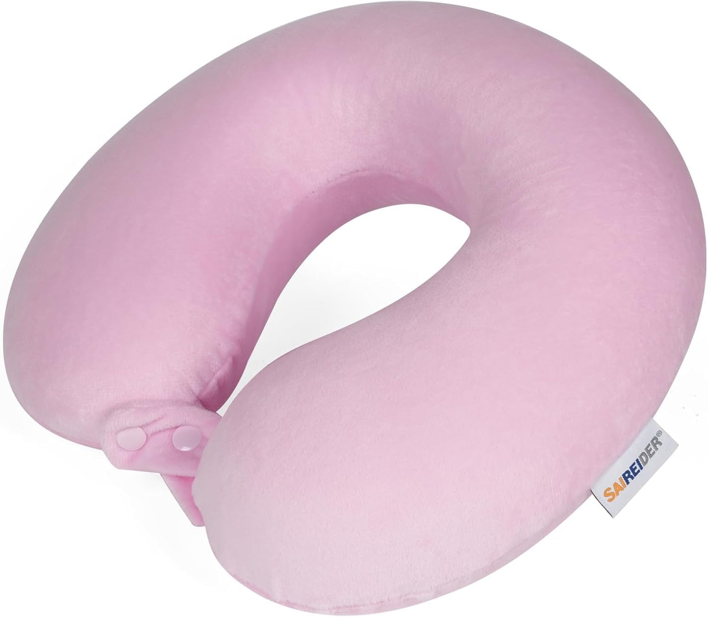 SAIREIDER Neck Pillows for Travel-Head Neck Support Travel Pillow for Traveling, Car, Home, Office Adjustable(Navy Blue)