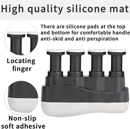 Finger Strengthener,Finger Exerciser and Hand Strengthener Rehab for Musician,Rock Climbing,Comfortable Conditioning