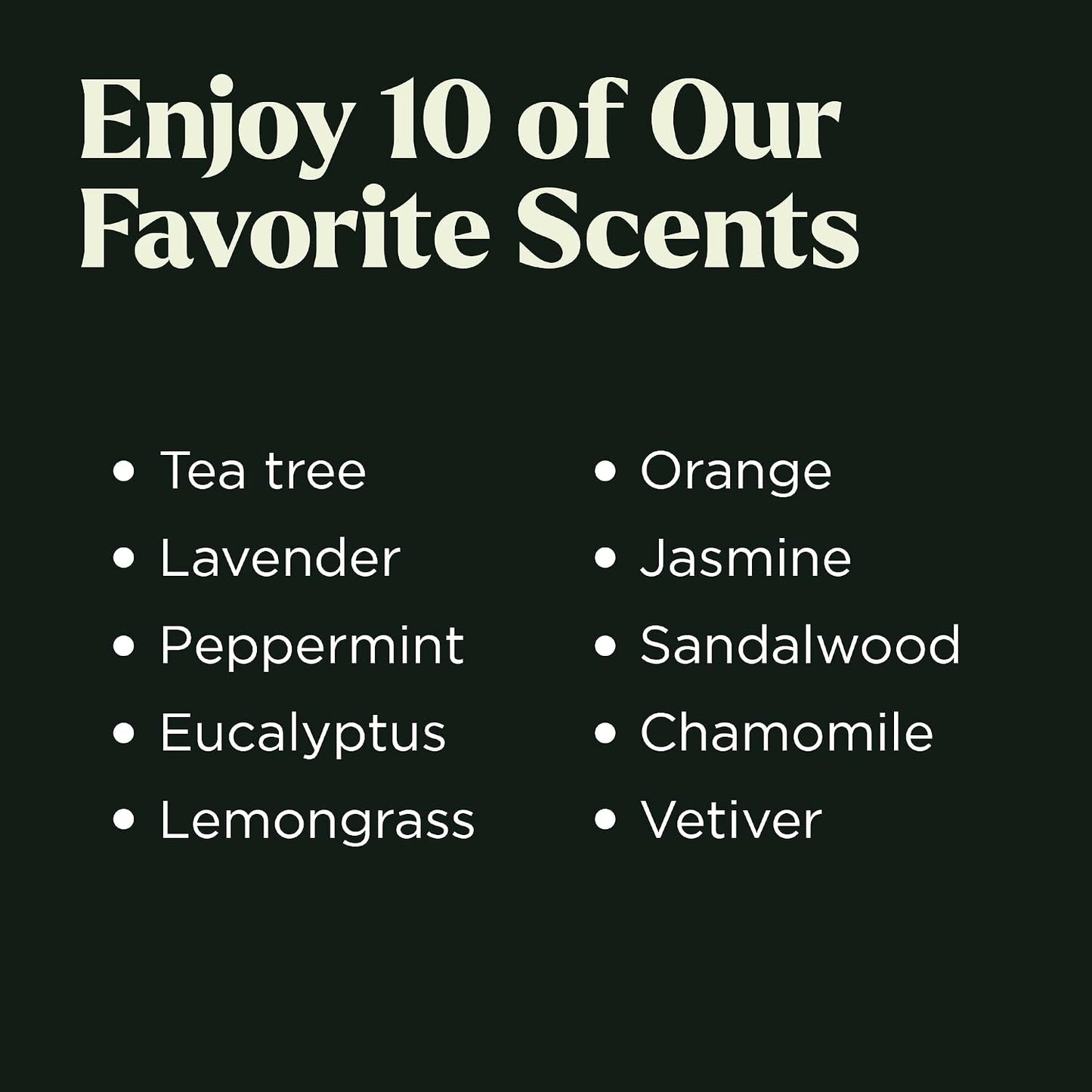 Lagunamoon Essential Oils Aromatherapy Set - 6 Oils for Diffusers, Home Care, Candle Making Scents, Fragrance, Humidifiers, Gifts - Peppermint, Tea Tree, Lavender, Eucalyptus, Orange (10mL)