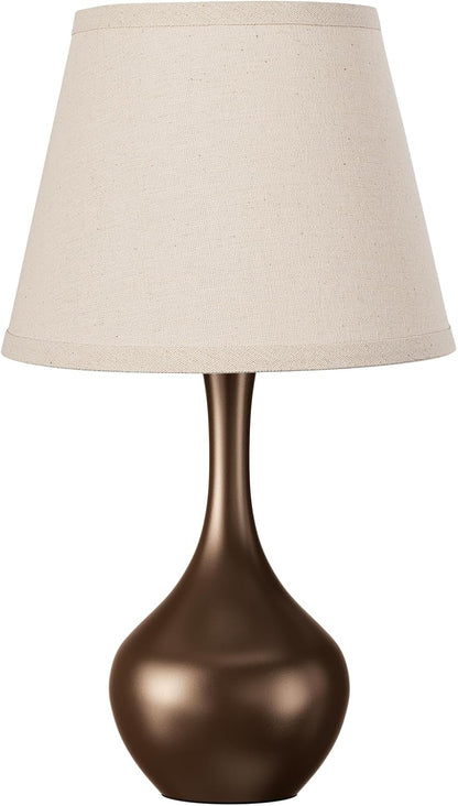 Seealle 16.1" Touch Table Lamps for Nightstand, 3-Way Dimmable Small Bedroom Lamps for Night Stands, Black Bedside Lamps for Living Room, Kids Room, End Table