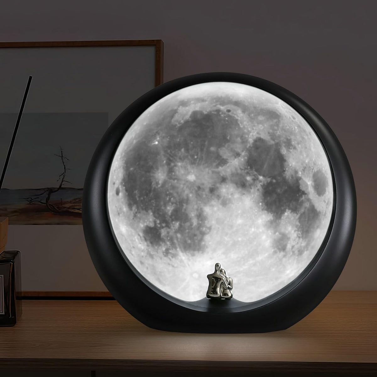 mamre Romantic Dimmable Sunset Lamp Home Decor Sunset Table Lamp Gift for Living Room Bedroom