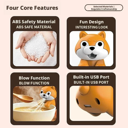 Cooling Clip-On Mini Fan for Cup & Bowl