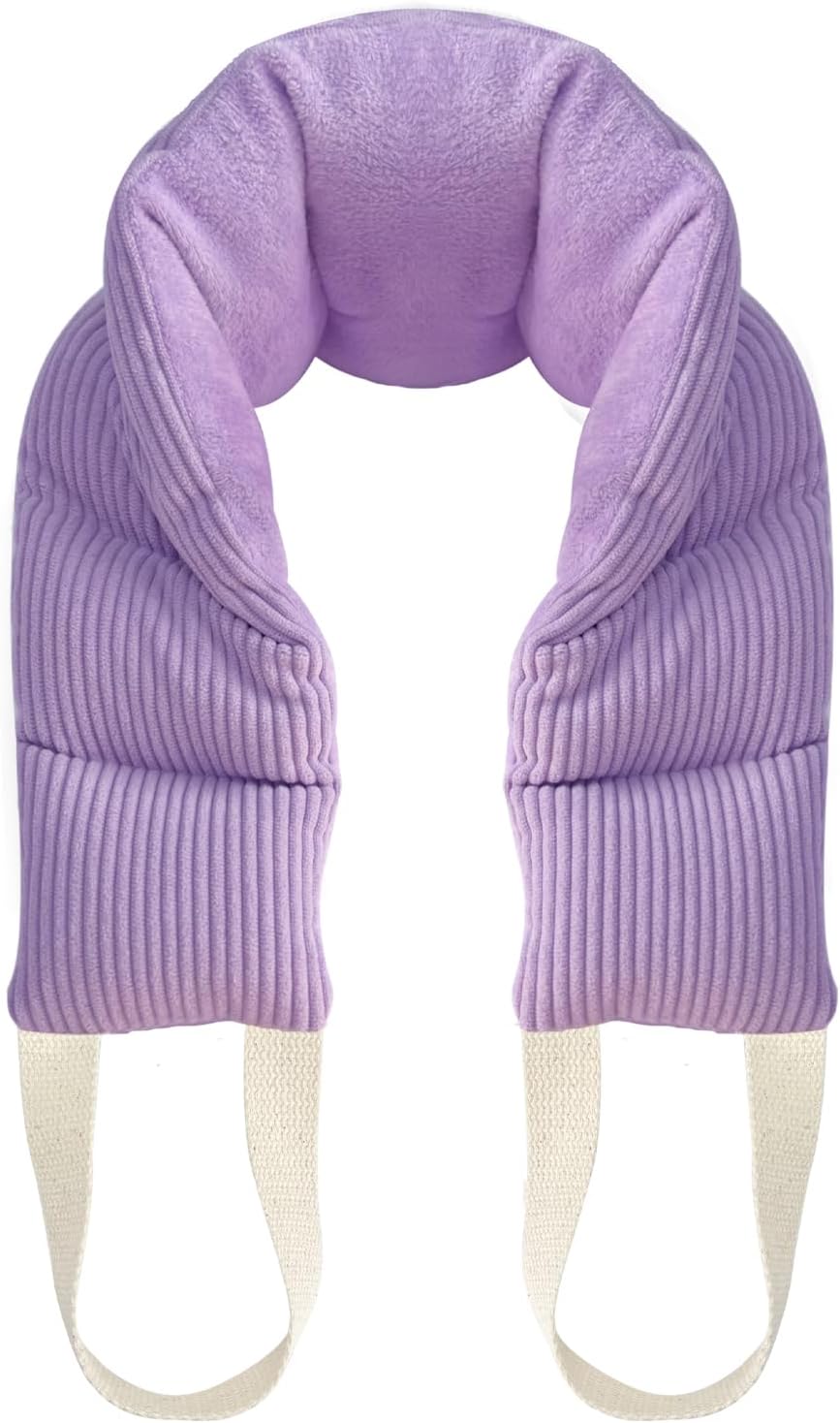 UNCN Heating Pad for Neck Shoulders & Back Microwavable Wrap Lavender Scent