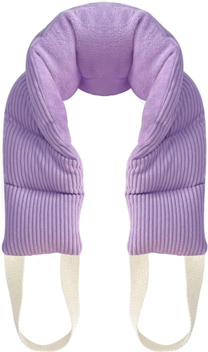 UNCN Heating Pad for Neck Shoulders & Back Microwavable Wrap Lavender Scent