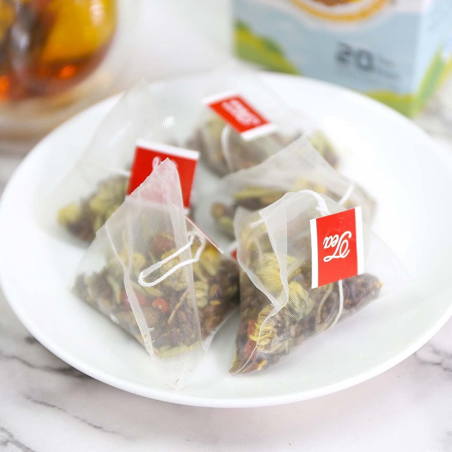 TEARELAE Lemon Balm Tea Bag, 1.5g X 50 Count | Premium Natural Lemon Balm Leaf, Caffeine-free, Non-GMO, Soothing & Mellow, Healthy Tea During Leisure Time & For Relaxation