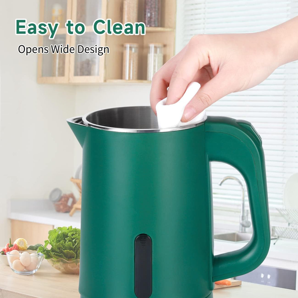 0.8L Small Travel Electric Tea Coffee Kettle