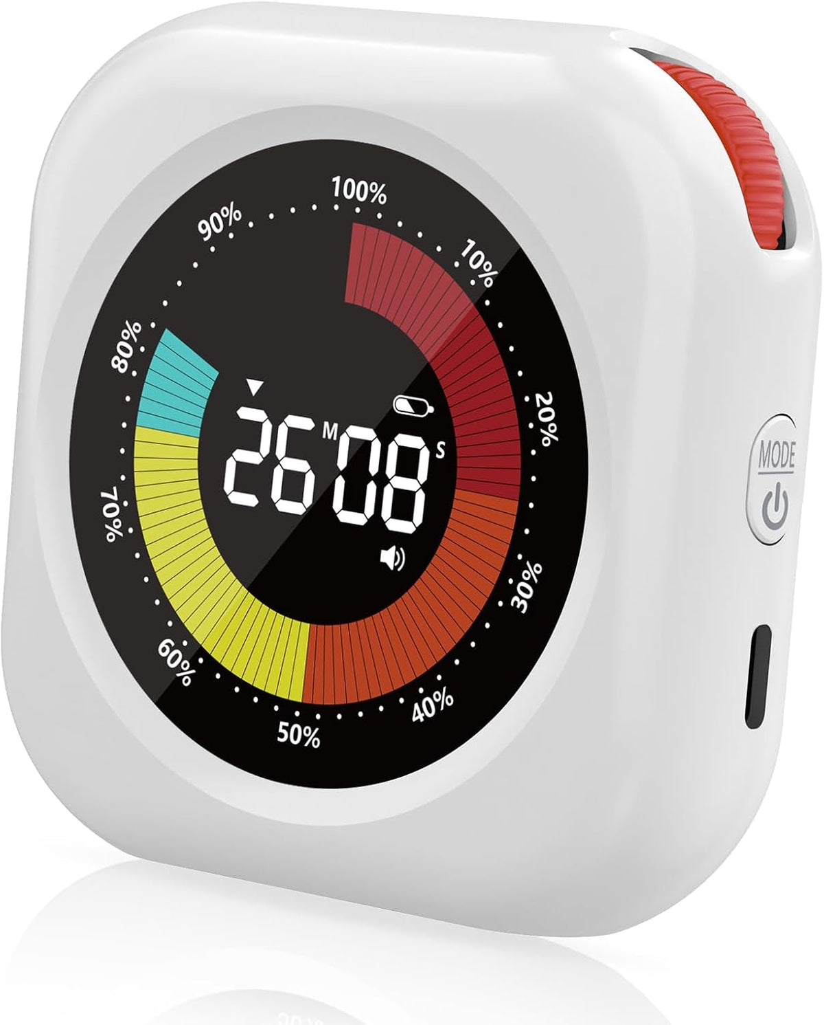 PERSUPER Visual Timer for Kids, Rechargeable 10-Hour Countdown/Up Timer