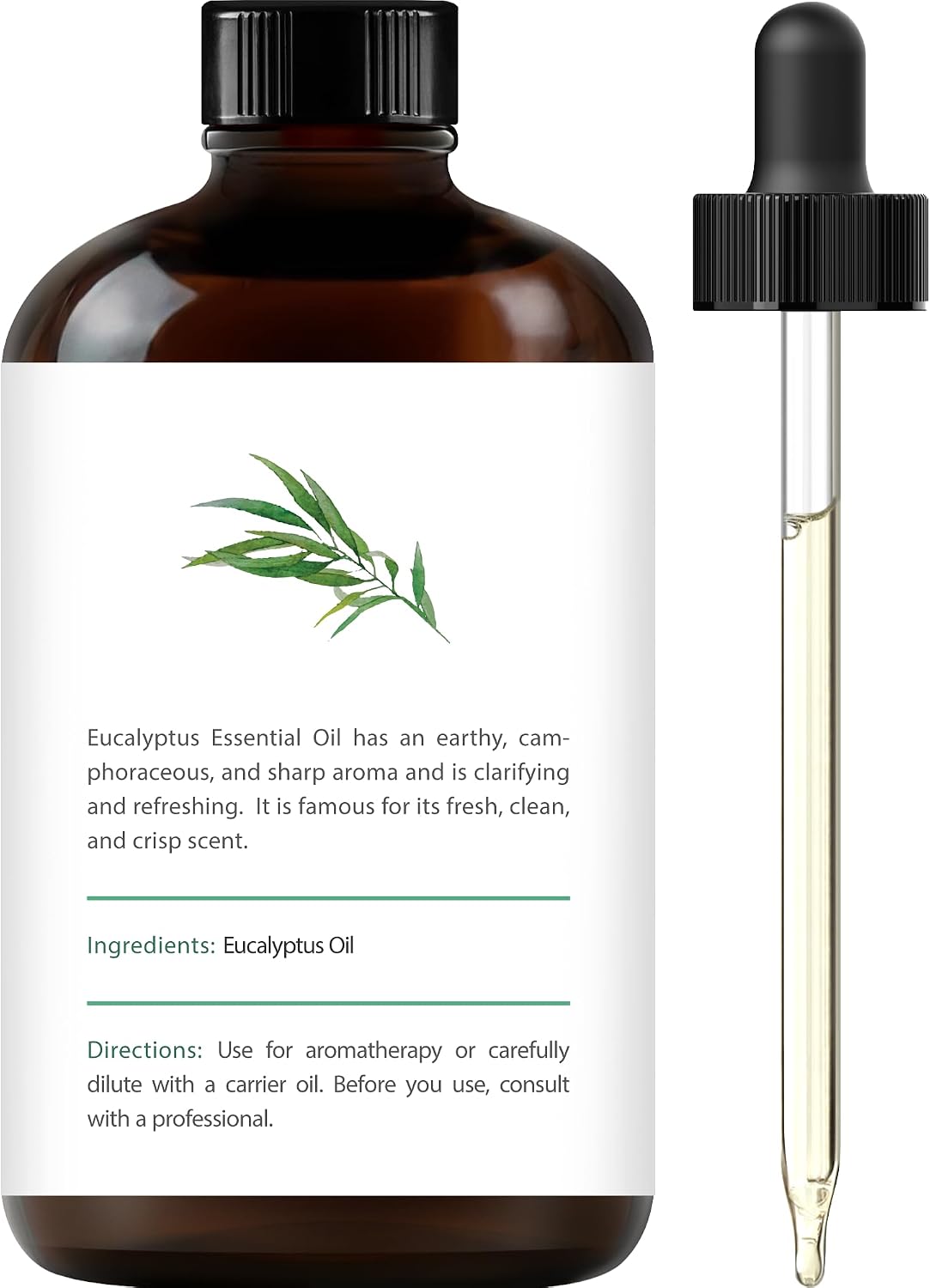 Handcraft Blends Eucalyptus Essential Oil - Huge 4 Fl Oz