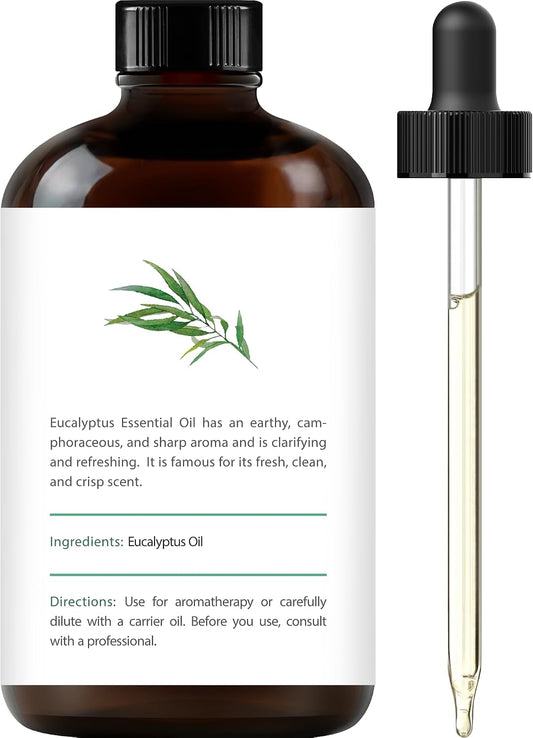 Handcraft Blends Eucalyptus Essential Oil - Huge 4 Fl Oz