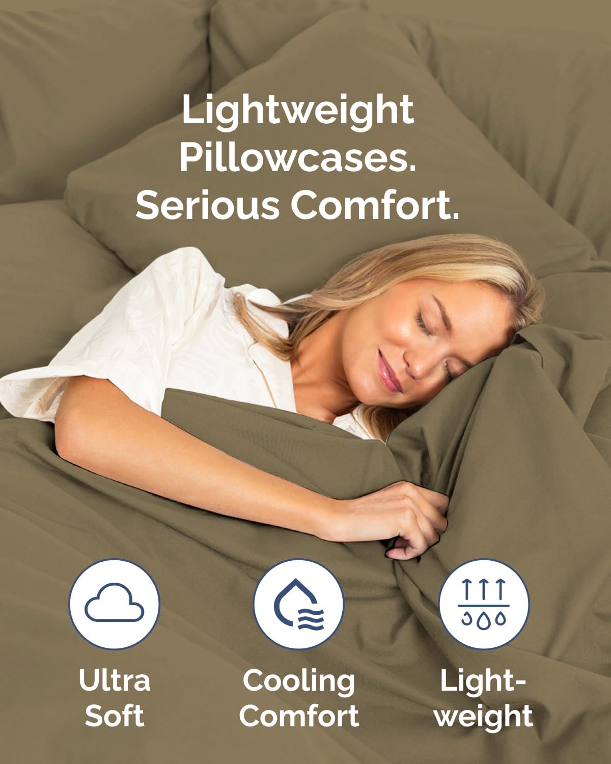 Standard Pillow Cases Set of 10 - Ultra Soft Hotel Quality Pillowcase Covers - Comfy, Cozy & Wrinkle Free - Shrink, Stain and Fade Resistant - Machine Washable Pillow Protectors - 10 Pcs Set - White - Colors B