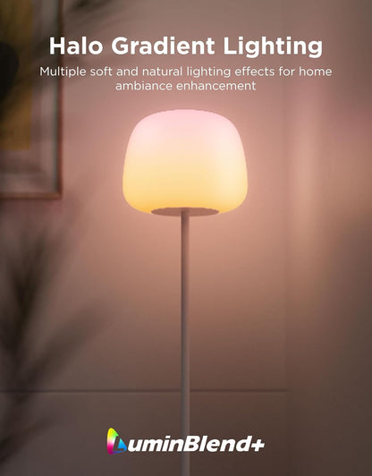 Govee Lantern Floor Lamp, Halo Gradient RGBIC Smart Corner Lamp for Bedroom