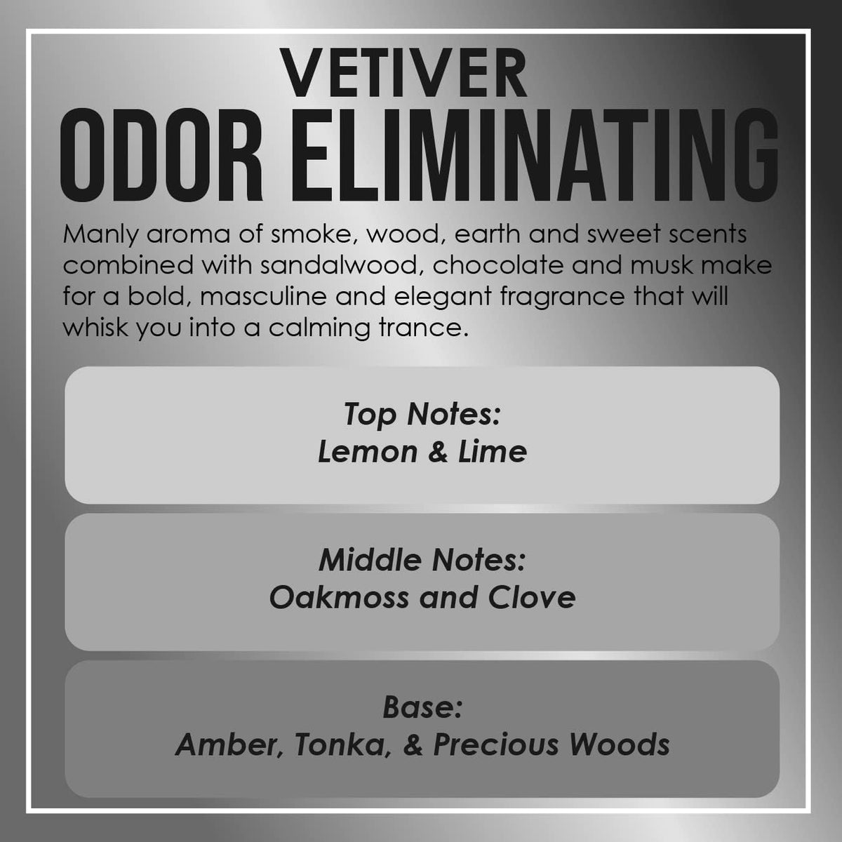 Vanilla Bean Odor Eliminating Highly Fragranced Candle - Eliminates 95% of Pet, Smoke, Food, and Other Smells Quickly - Up to 80 Hour Burn time - 12 Ounce Premium Soy Blend - Colors A