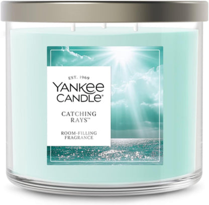 Yankee Candle Sage & Citrus, Scented Candle, 14.5oz 3-Wick Candle Jar with up to 40 Hours Burn Time, Giftable