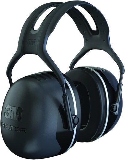 3M PELTOR Ear Muff Hearing Protection, X5 Series, Noise Protection NRR 21 dB, Construction, Manufacturing, Automotive