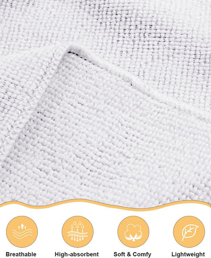 goodmansam Women's Shower Wrap Robes Spa Body Wrap Bathrobe Ultra Absorbent Cover up Towels