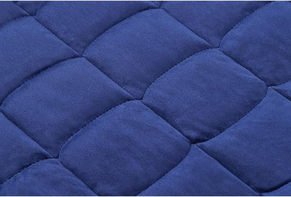 TONGDADA Weighted Lap Blanket 7lbs for Adult,Perfect for Relaxation, Lounging, Napping, Sleeping & Travel,Luxury Minky Weighted Body Blanket,Weighted Throw Blanket-Dark Grey Minky Dot, 29" x 24"