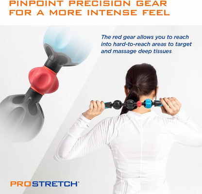 ProStretch Type X2 Roller, Massage Stick for Muscle Soreness Recovery, Deep Tissue Therapy, and Myofascial Release