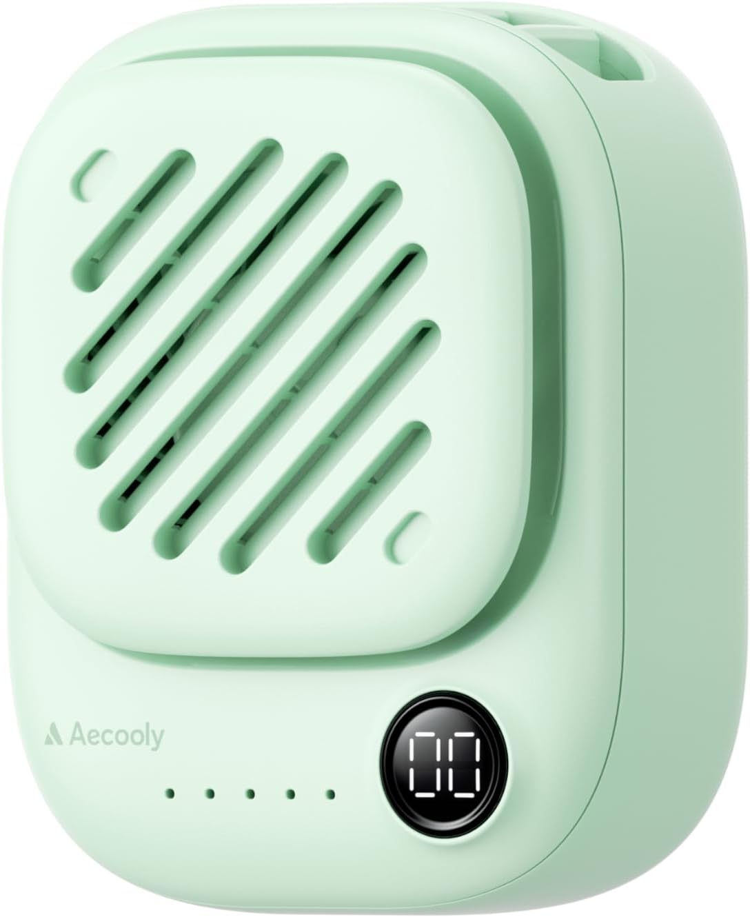 Aecooly Magnetic Clip On Fan, Mini Portable Neck Fan, Mighty Waist Fan