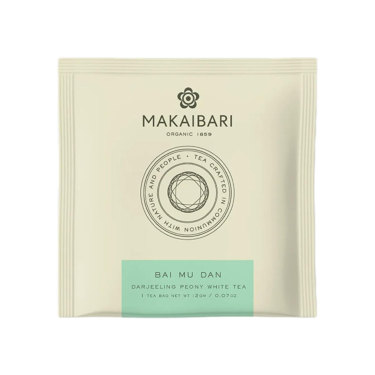 Makaibari Tea Treasures -Makaibari Darjeeling Tea Bai Mu Dan Darjeeling Peony White Tea, 25 tea bags