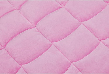 TONGDADA Weighted Lap Blanket 7lbs for Adult,Perfect for Relaxation, Lounging, Napping, Sleeping & Travel,Luxury Minky Weighted Body Blanket,Weighted Throw Blanket-Dark Grey Minky Dot, 29" x 24"