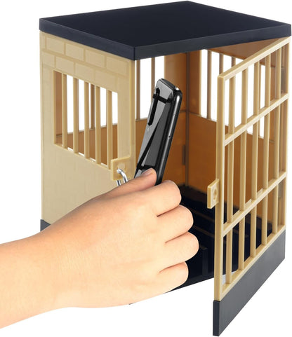 Gemaxvoled Cell Phone Jail Lock Box, Mobile Phones Prison Lockable Cage for Classroom Family Time Party