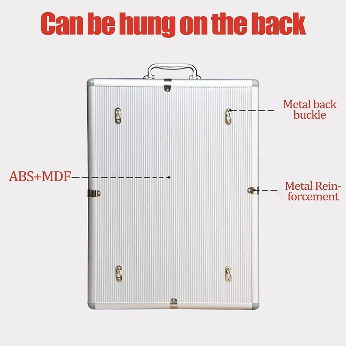 Aluminum Alloy Cell Phone Charging Station & Storage Cabinet - 6/12 Slot Locker with Handle for Classroom, Office, and Event Use - Clear Pocket Chart,12 Slots